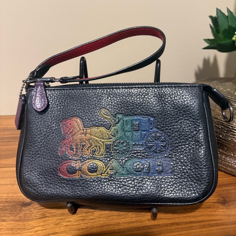 Coach Nolita Rainbow Horse and Carriage Mini Bag - Picture 3 of 15